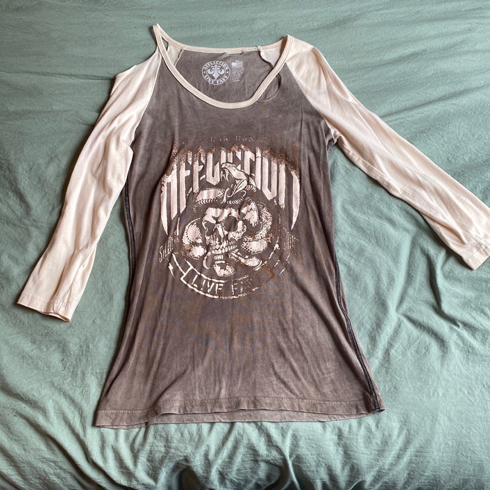 Affliction Long Sleeve T-Shirt — Size Small!!